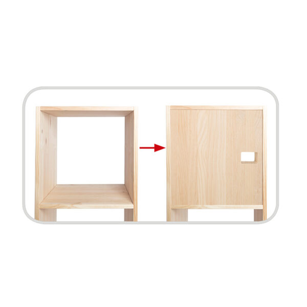PUERTA PARA LA SERIE DINAMIC DE PINO MACIZO ASTIGARRAGA - Imagen 3