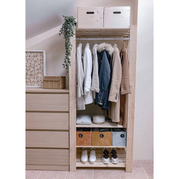 KIT VESTIDOR EVOLUTION 76,5x38,5x174,5cm ASTIGARRAGA - Imagen 2