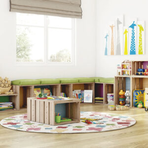 CAJA DE PINO MACIZO HOME BOX SIN BARNIZ 38,4x25,6x28cm ASTIGARRAGA