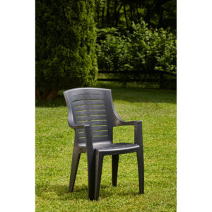SILLA "TALIA" COLOR ANTRACITA TAL050AN IPAE-PROGARDEN.