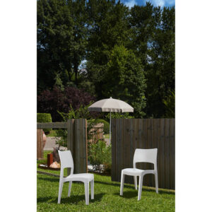 SILLA APILABLE "KLIK KLAK" COLOR BLANCO KLK76CBI PROGARDEN.