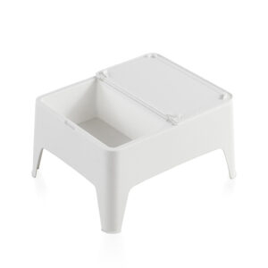 MESA AUXILIAR COLOR: BLANCO 58x48x30cm. MODELO: ALASKA SP BERNER
