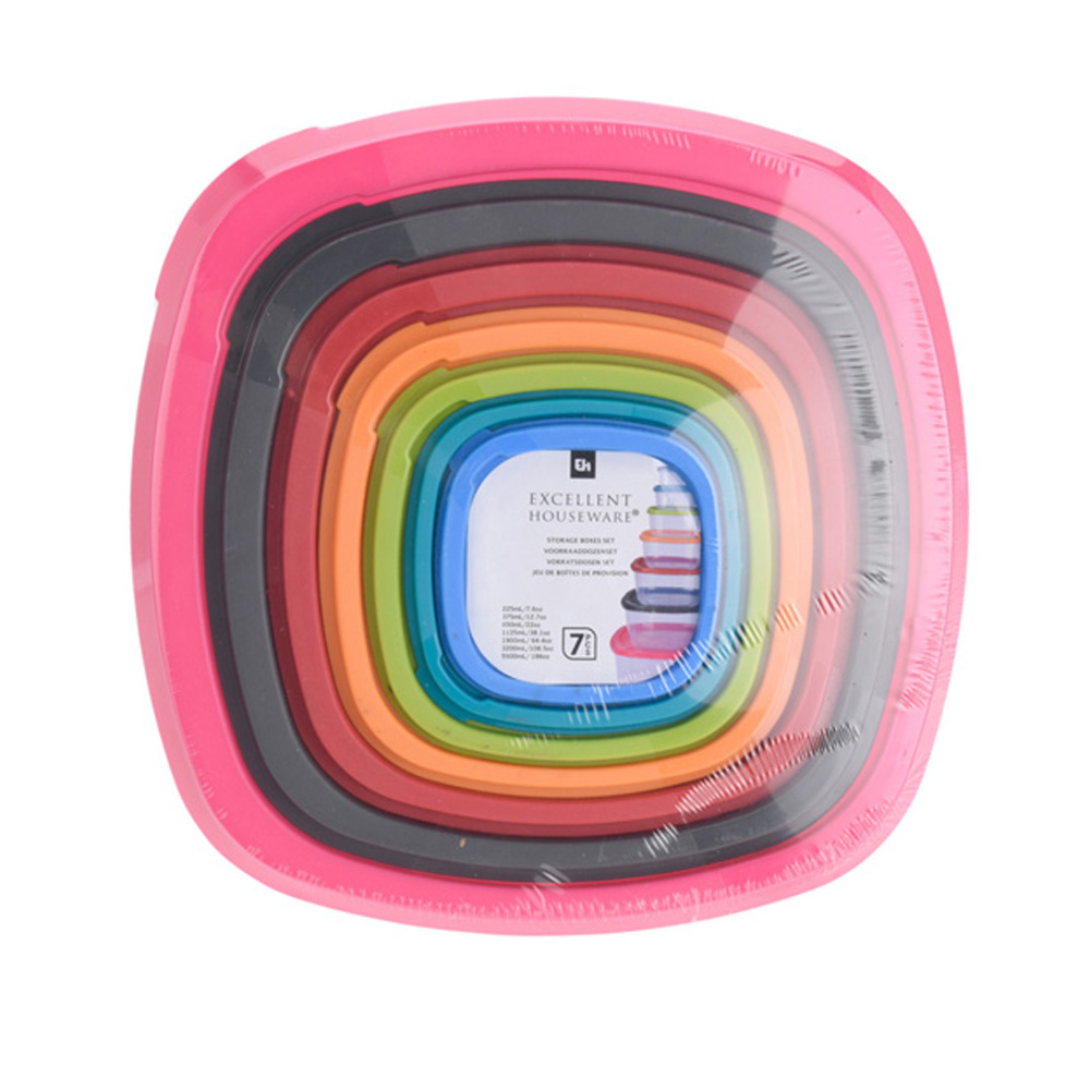 SET 7 FIAMBRERAS PLÁSTICO, 911000160. EXCELLENT HOUSEWARE