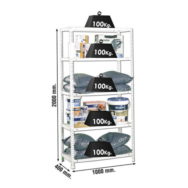 ESTANTERÍA COMFORT PLUS 5/400. SIMON RACK - Imagen 5