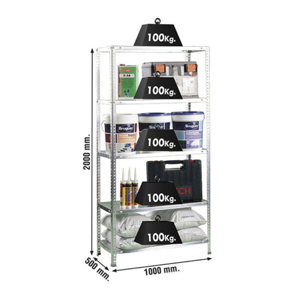 ESTANTERÍA COMFORT PLUS 5/500. SIMON RACK - Imagen 3