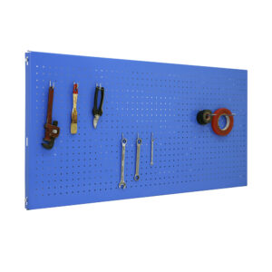 PANELCLICK 90x60 cm AZUL + 8 GANCHOS. SIMON RACK