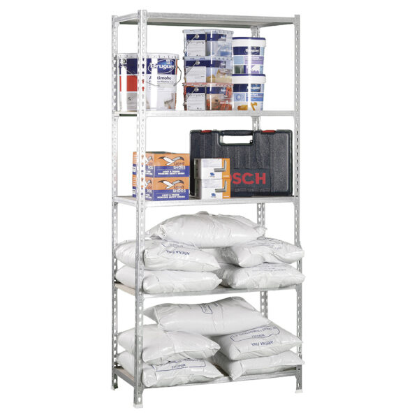 ESTANTERÍA MADERA 167.4x71x31cm 5B GALVA/MADERA 75KG SIMON RACK