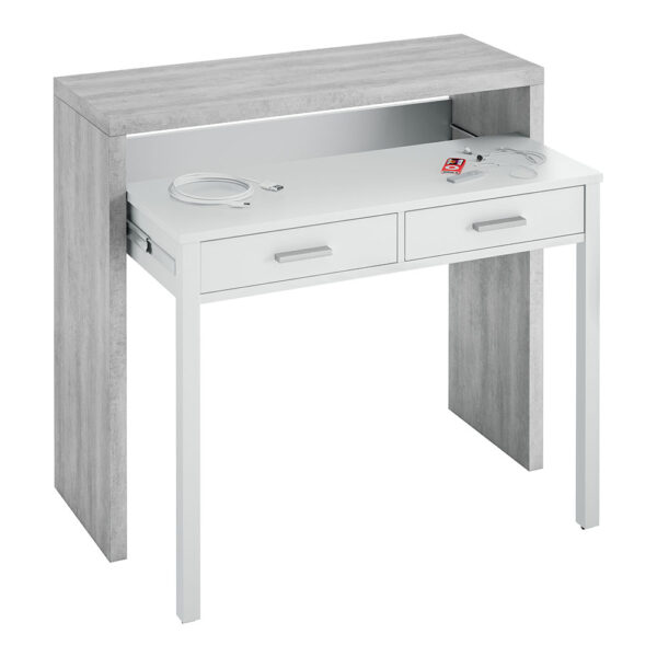 CONSOLA ESCRITORIO 98,5 x 36 x 87,5 cm - Imagen 3
