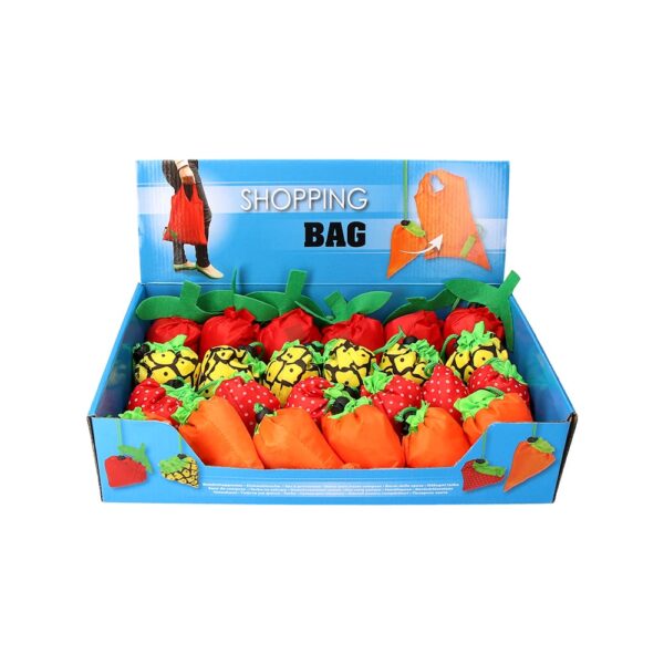 BOLSA DE COMPRAS PLEGABLE SURTIDO 4 COLORES / MODELOS SURTIDOS - Imagen 5