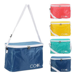 NEVERA TIPO BOLSA ISOTERMICA 8 L. 30x16x21cm COLORES SURTIDOS. COOL