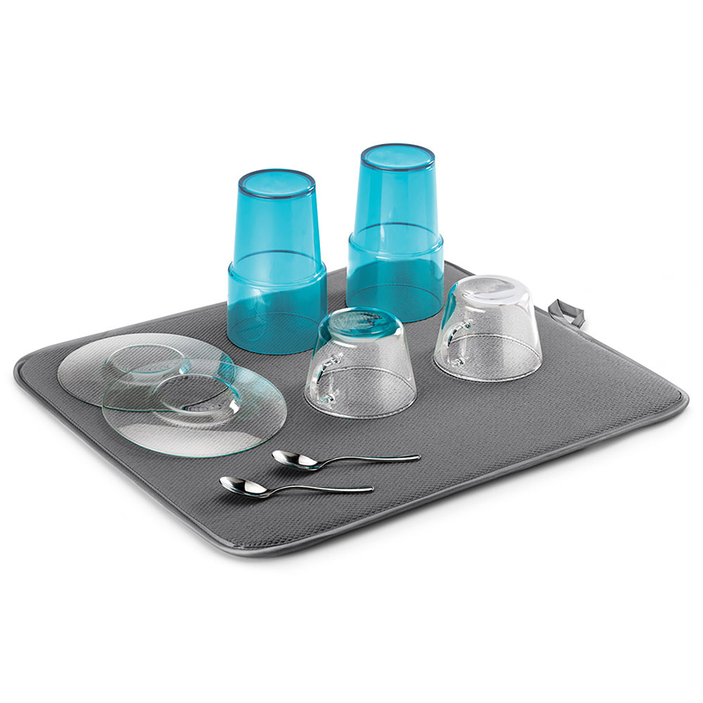 TAPETE ESCURRIDOR 'SOFTEX' 45x40cm GRIS METALTEX