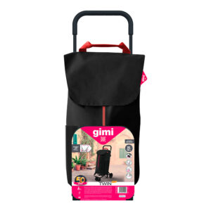 CARRITO DE LA COMPRA TWIN NEGRO URBAN 169324 50L GIMI