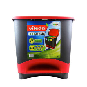 CUBO DE RECICLAJE COMPACTO 142239 VILEDA (NO INCLUYE SEPARADORES)