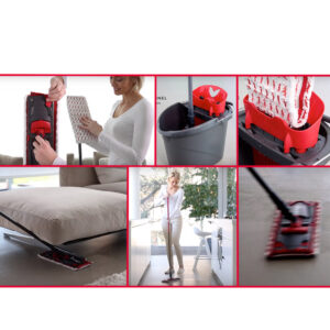 SET ULTRAMAX MOPA MICROFIBRAS 2 EN 1 155737 VILEDA