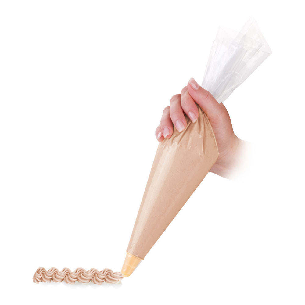 BOLSA PASTELERA DELICIA 10un DE 30cm, 6 BOQUILLAS. TESCOMA