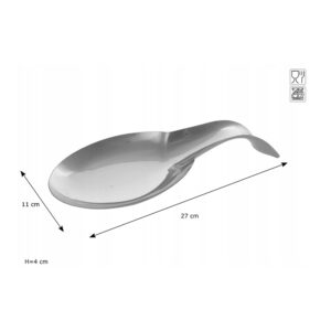 REPOSA CUCHARAS INOXIDABLE 25.2x11.3x4.2cm FM