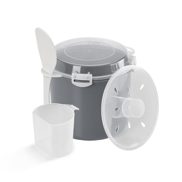 COCEDOR PARA ARROZ Y CEREALES PARA MICROONDAS METALTEX