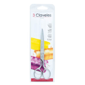 TIJERA COSTURA CASTELLANA 6" B 3 CLAVELES