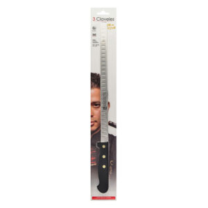 CUCHILLO JAMONERO ALVEOLADO POM 29 cm. - 11,5" D 3 CLAVELES