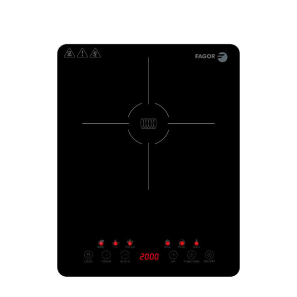 PLACA DE INDUCCION LEXIE 2.000W FAGOR 29x37x5cm - Imagen 4