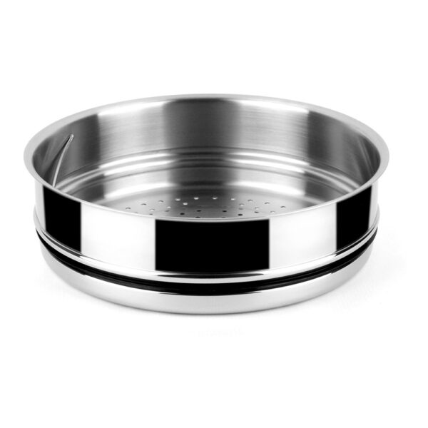 OLLA MAXIMA + TAPA + STEAMER ROJA ALUMINIO 3004 FAGOR Ø20x10cm - Imagen 4