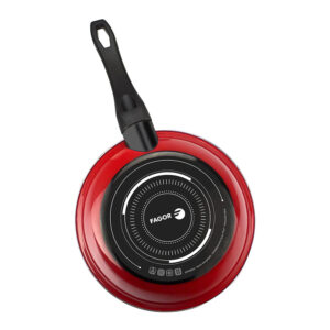 SARTEN OPTIMAX Ø24cm ROJA ACERO AISI 430 FAGOR