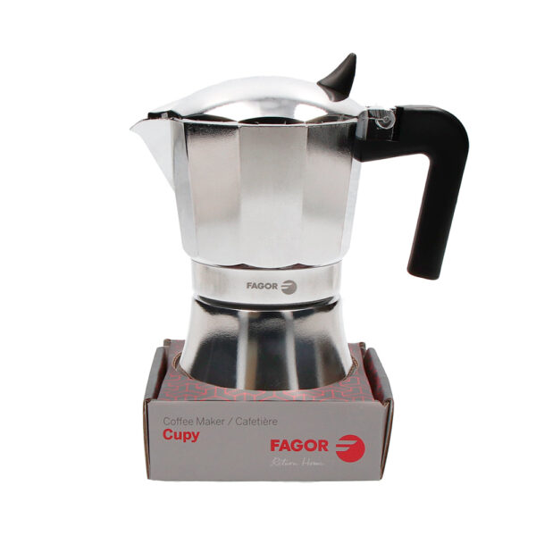 CAFETERA CUPY 6 TAZAS ALUMINIO 3004 FAGOR - Imagen 4