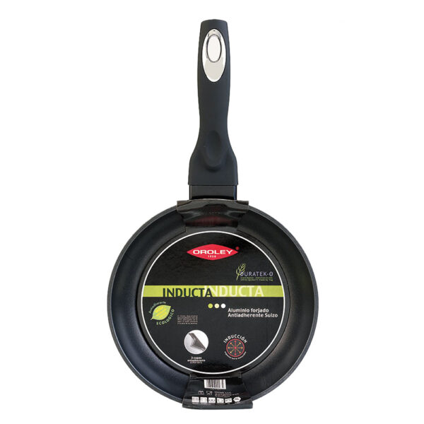 SARTÉN  DE ALUMINIO FORJADO Ø20cmx4,4cm INDUCTA ECOLÓGICA OROLEY - Imagen 2