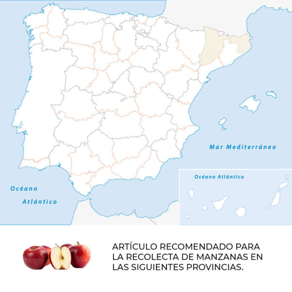 TIJERA TIJERA PARA LA RECOLECCIÓN DE MANZANAS TICIMAM14-AM MANZANA NULES