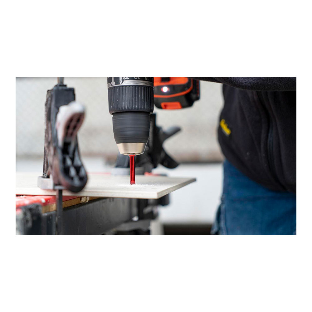 BROCAS DRYGRES 4DRILL Ø10mm. HEX 5926 RUBI - Imagen 3