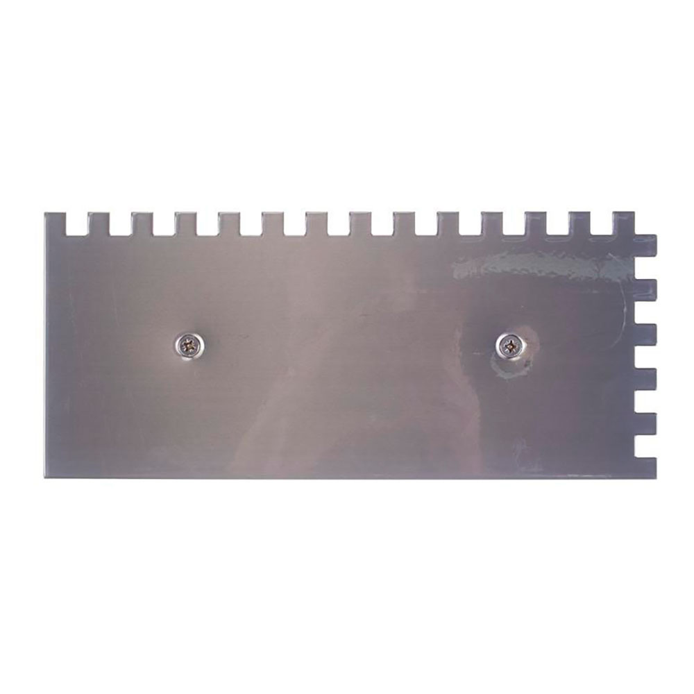 PEINE ACERO 28cm. (10x10) MANGO MADERA CERRADO 65985 RUBI - Imagen 2