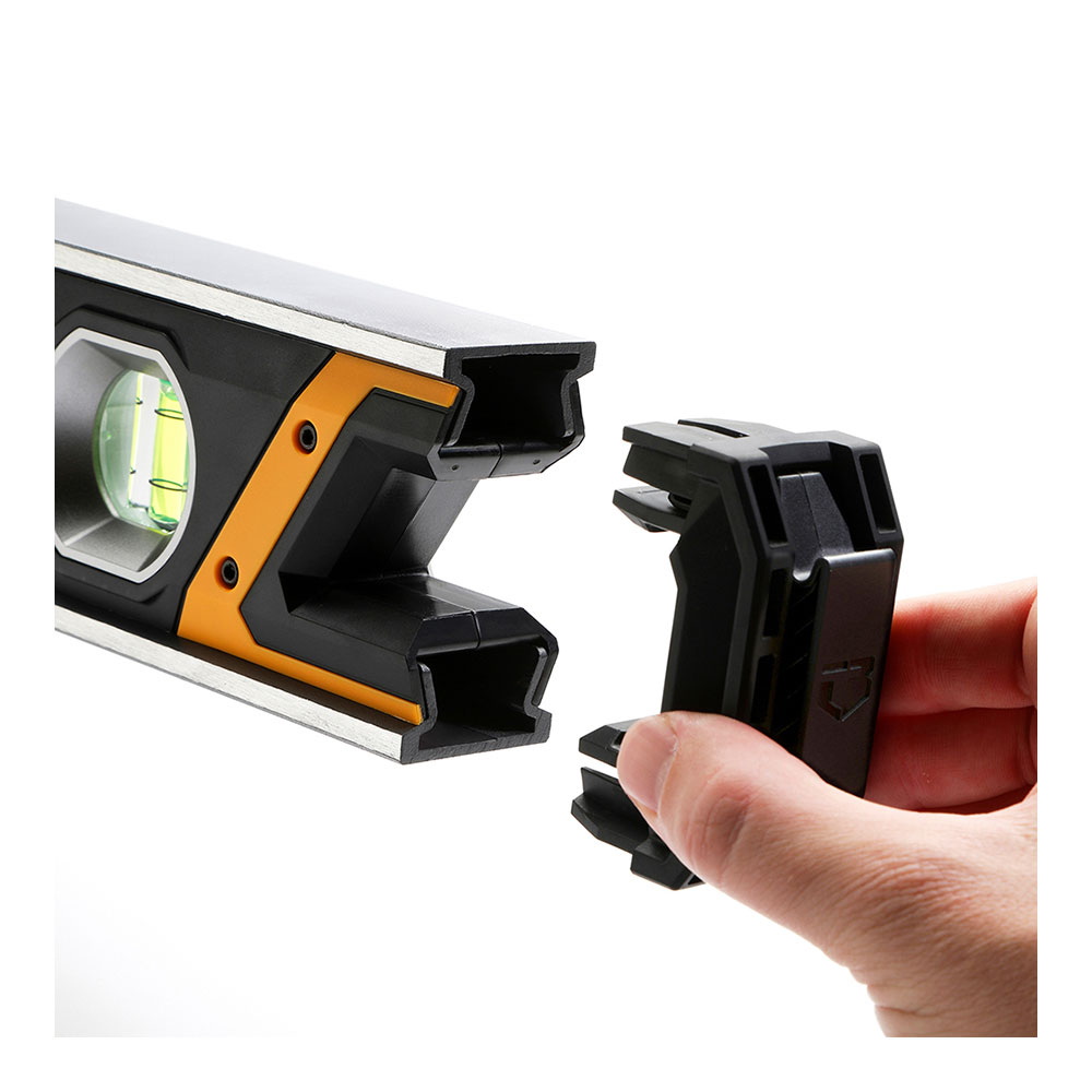 NIVEL MAGNÉTICO TUBULAR BURBUJA ILUMINADA DE 60cm TB-H2-L-M60LH-M TOUGHBUILT - Imagen 2