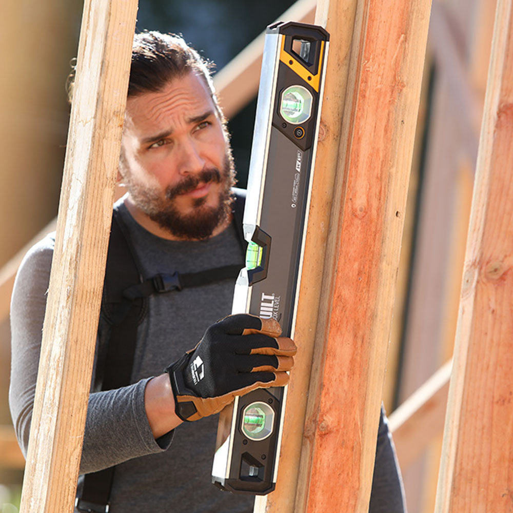 NIVEL MAGNÉTICO TUBULAR BURBUJA ILUMINADA DE 60cm TB-H2-L-M60LH-M TOUGHBUILT - Imagen 6