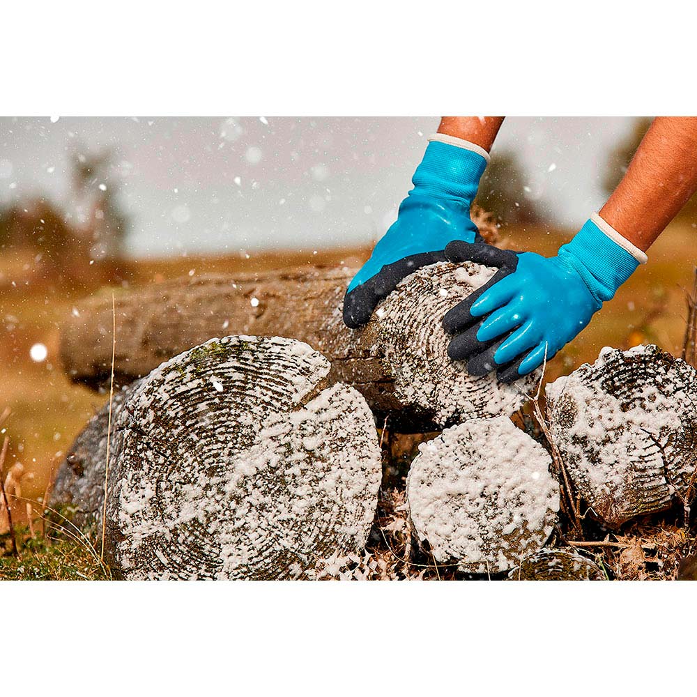 GUANTE TRABAJOS EN FRÍO POLIÉSTER/NYLON/NITRILO TALLA 8 JUBA - Imagen 3