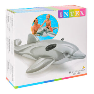 COLCHONETA HINCHABLE 175cm MODELO DELFIN. INTEX