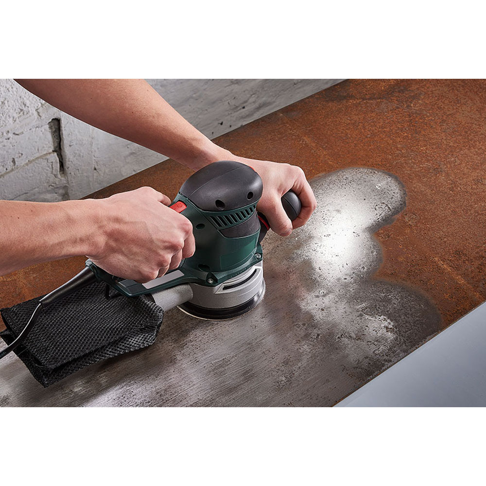 DISCO DE LIJAR MULTIORIFICIO PARA LIJADORA EXCÉNTRICA, Ø 125 mm, GRANO 120 1108000 WOLFCRAFT - Imagen 2