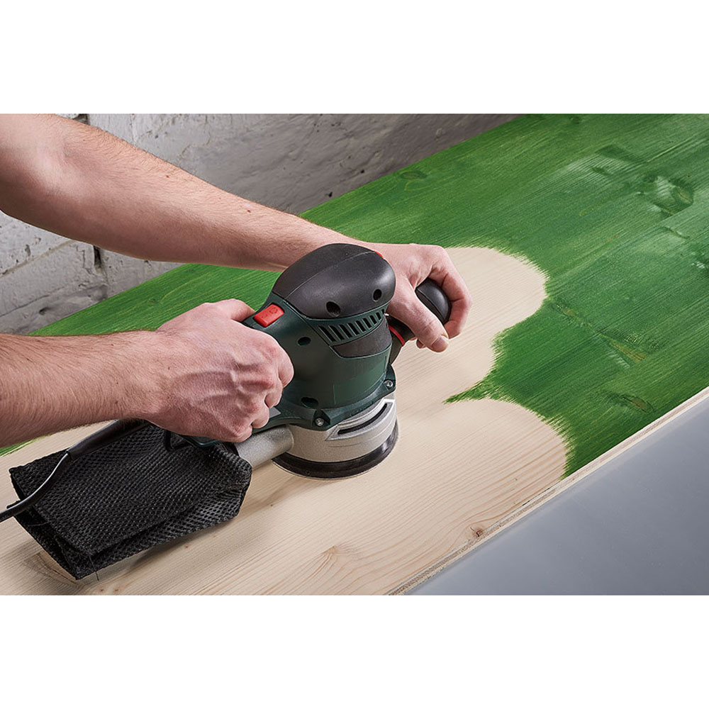 DISCO DE LIJAR MULTIORIFICIO PARA LIJADORA EXCÉNTRICA, Ø 125 mm, GRANO 120 1108000 WOLFCRAFT - Imagen 7