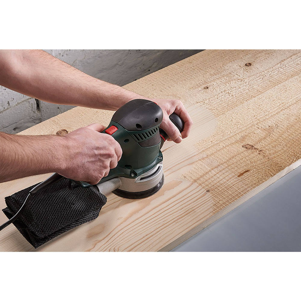 DISCO DE LIJAR MULTIORIFICIO PARA LIJADORA EXCÉNTRICA, Ø 125 mm, GRANO 120 1108000 WOLFCRAFT - Imagen 8