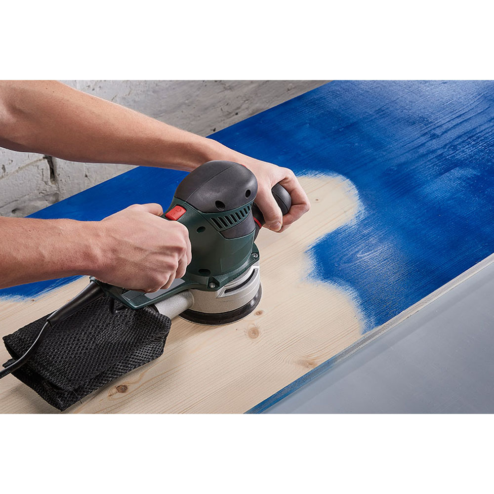 DISCO DE LIJAR MULTIORIFICIO PARA LIJADORA EXCÉNTRICA, Ø 125 mm, GRANO 180 1109000 WOLFCRAFT - Imagen 3