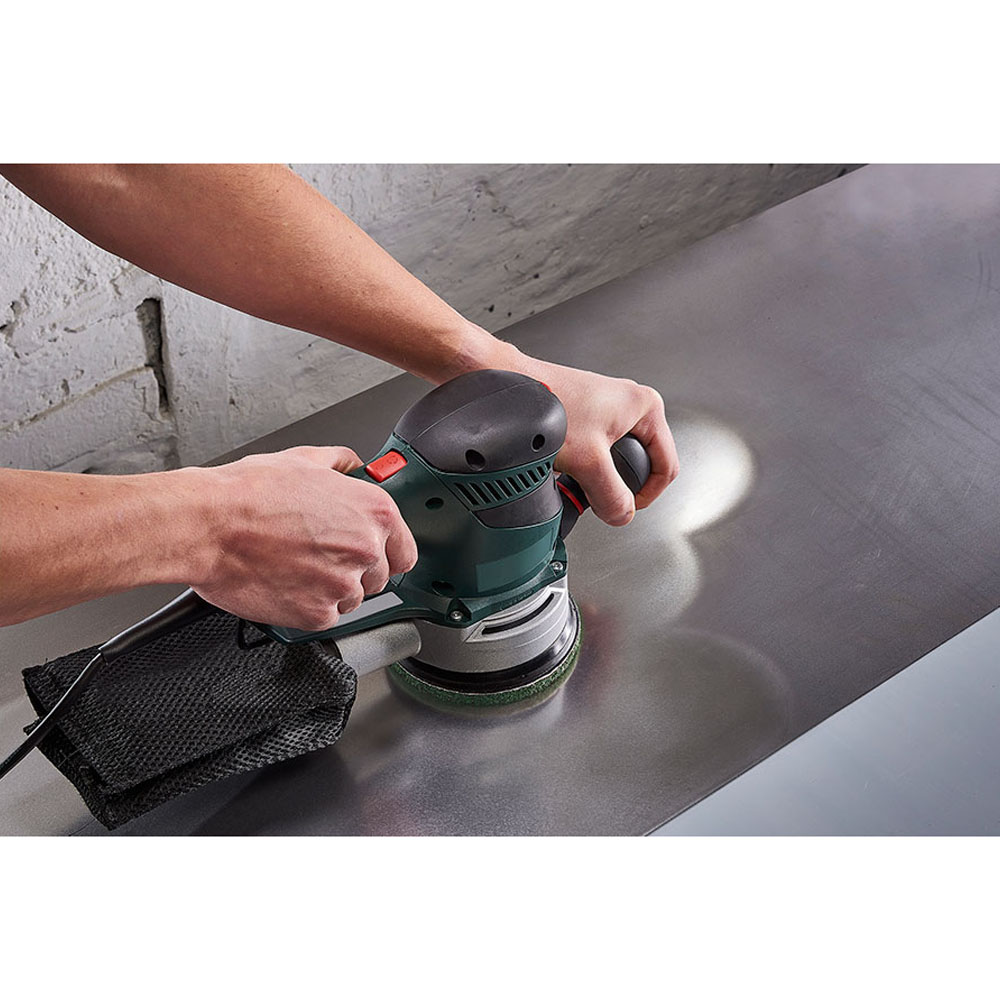 DISCO DE LIJAR MULTIORIFICIO PARA LIJADORA EXCÉNTRICA, Ø 125 mm, GRANO 180 1109000 WOLFCRAFT - Imagen 5