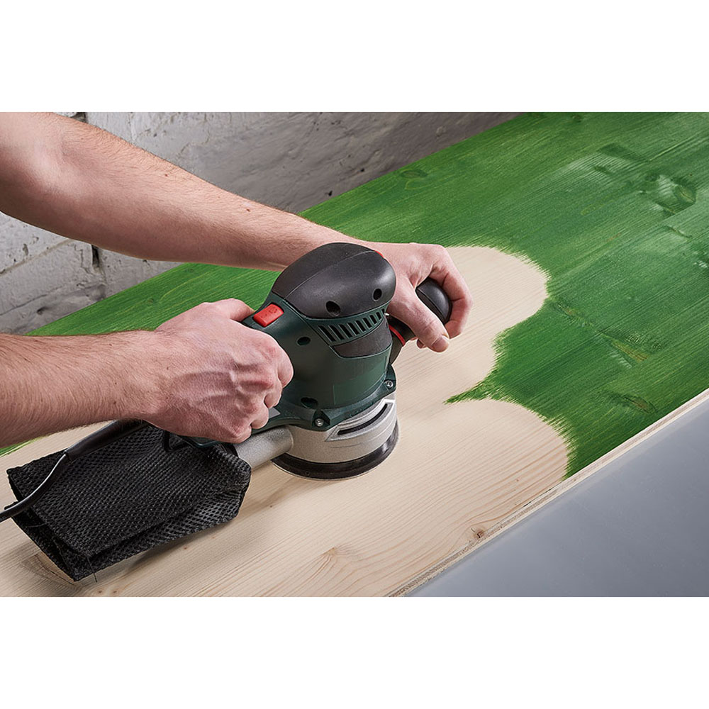 DISCO DE LIJAR MULTIORIFICIO PARA LIJADORA EXCÉNTRICA, Ø 125 mm, GRANO 180 1109000 WOLFCRAFT - Imagen 7