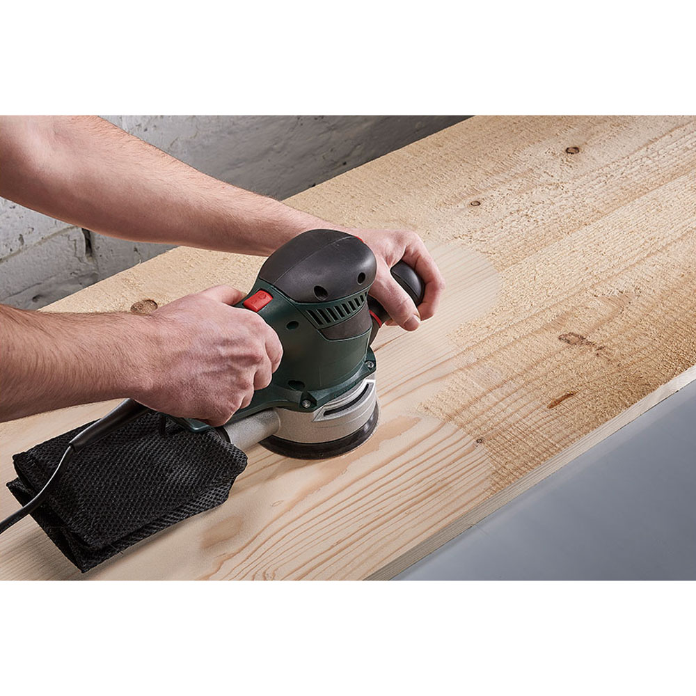 DISCO DE LIJAR MULTIORIFICIO PARA LIJADORA EXCÉNTRICA, Ø 125 mm, GRANO 180 1109000 WOLFCRAFT - Imagen 8