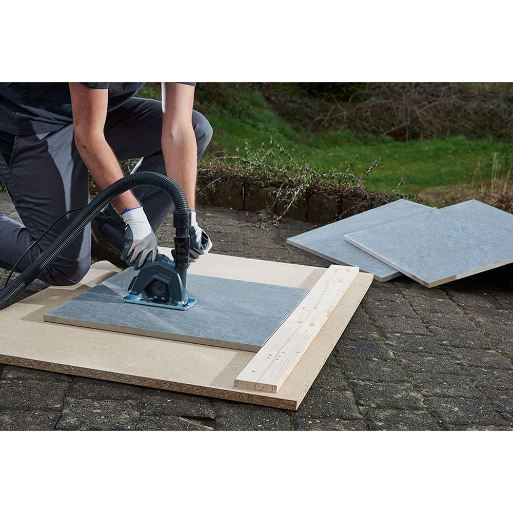 SOPORTE GUÍA DE ASPIRACIÓN DE POLVO Y GUÍA PARA AMOLADORA ANGULAR 5017000 WOLFCRAFT - Imagen 5