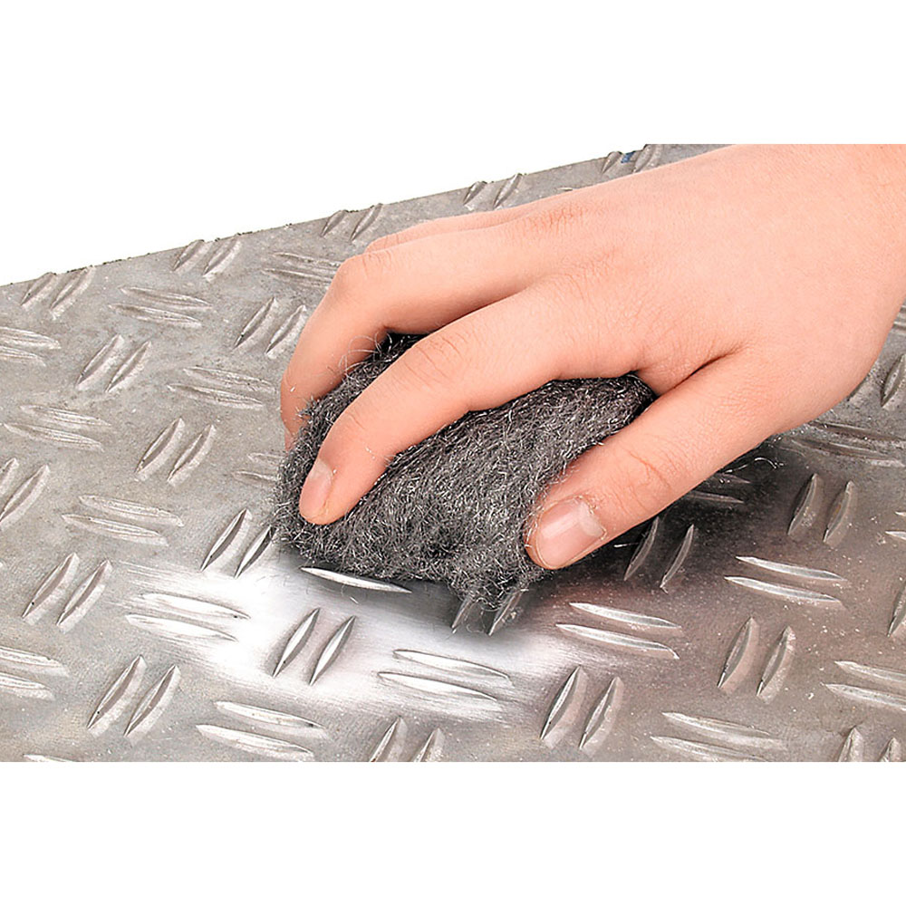 LANA DE ACERO DE GRANO 00, 200 g 6096000 WOLFCRAFT - Imagen 2