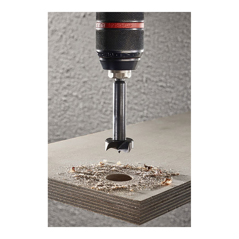 FRESA DE EMBUTIR CILÍNDRICA, LONGITUD TOTAL 53mm Ø35mm 3302000 WOLFCRAFT - Imagen 2