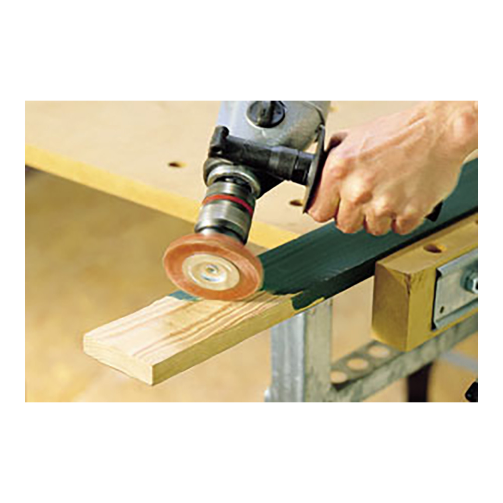 CEPILLO DE DISCO DE NYLON, VÁSTAGO HEXAGONAL 1/4" Ø75x10mm 1500000 WOLFCRAFT - Imagen 2