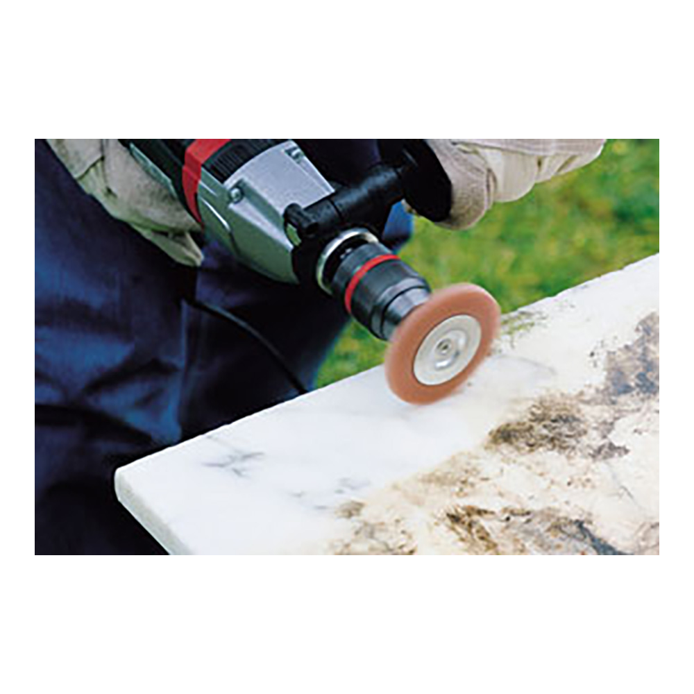 CEPILLO DE DISCO DE NYLON, VÁSTAGO HEXAGONAL 1/4" Ø100x10mm 1502000 WOLFCRAFT - Imagen 2