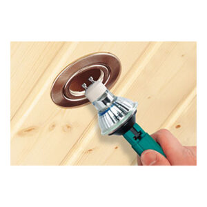 VENTOSA PARA EXTRAER BOMBILLAS DICROICAS GU10 Y MR16 5499000 WOLFCRAFT
