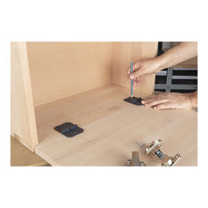 SET INSTALACIÓN DE BISAGRAS Ø35mm, 5 PIEZAS. 4656000 WOLFCRAFT