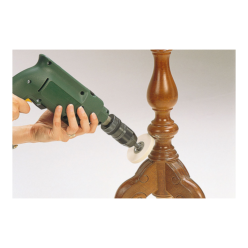 DISCO PULIDOR DE FIELTRO, TALADRO = 10mm, Ø75x10mm 2130000 WOLFCRAFT